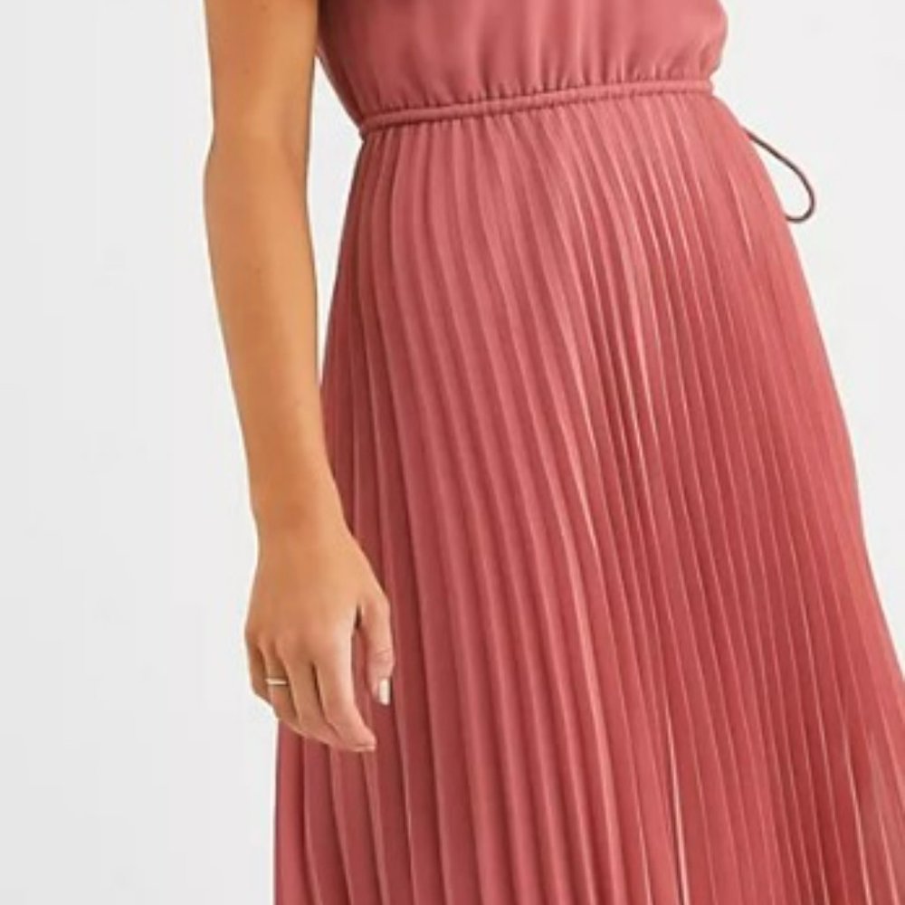 ASOS DESIGN Pleated Cami Midi Dress
